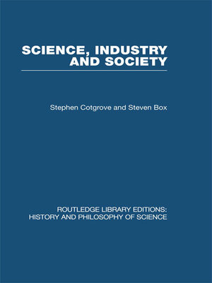 cover image of Science Industry and Society